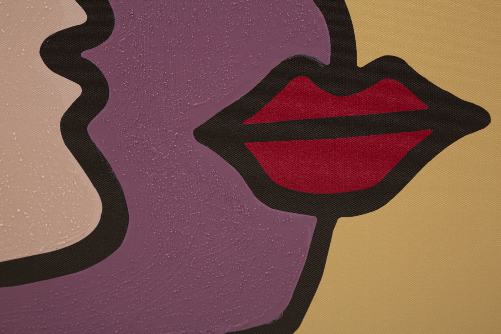 Schilderij Printing/painting Face New -a- 60×3×90 cm