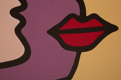 Schilderij Printing/painting Face New -a- 60×3×90 cm