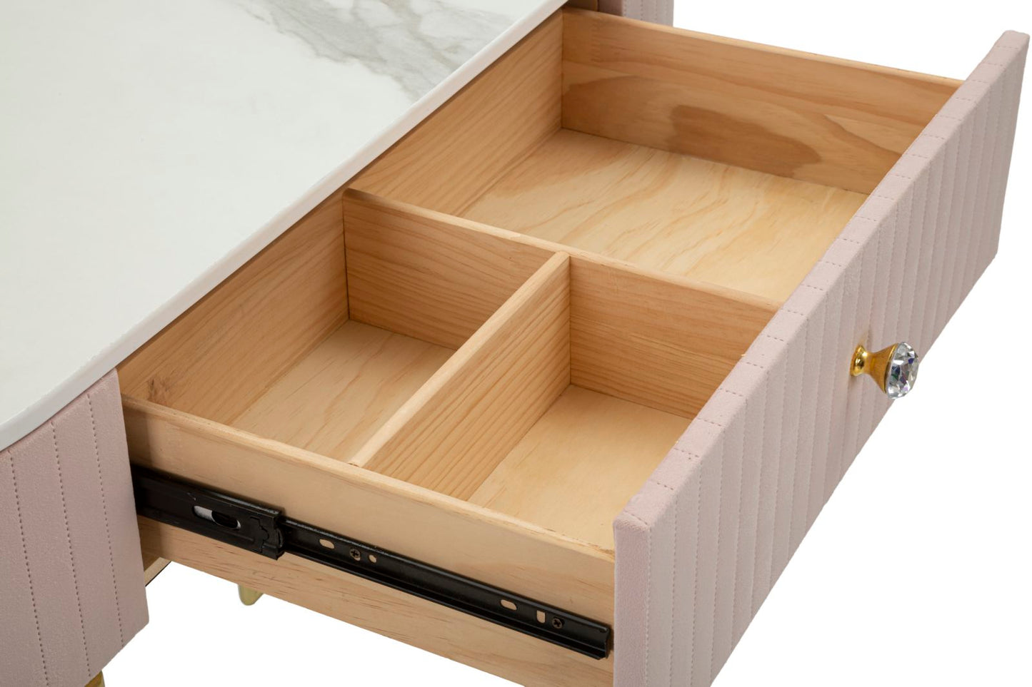 Consoletafel Montpellier Pink 100×40×75 cm