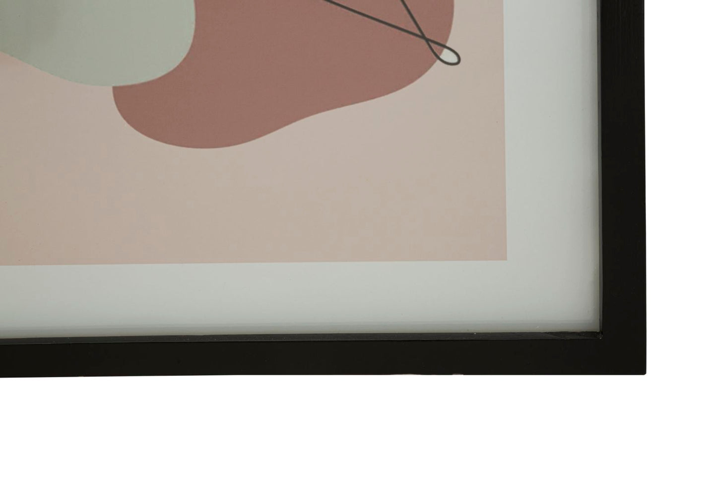 Wandkunst Stamp With Frame Face -a- 35×2×47 cm