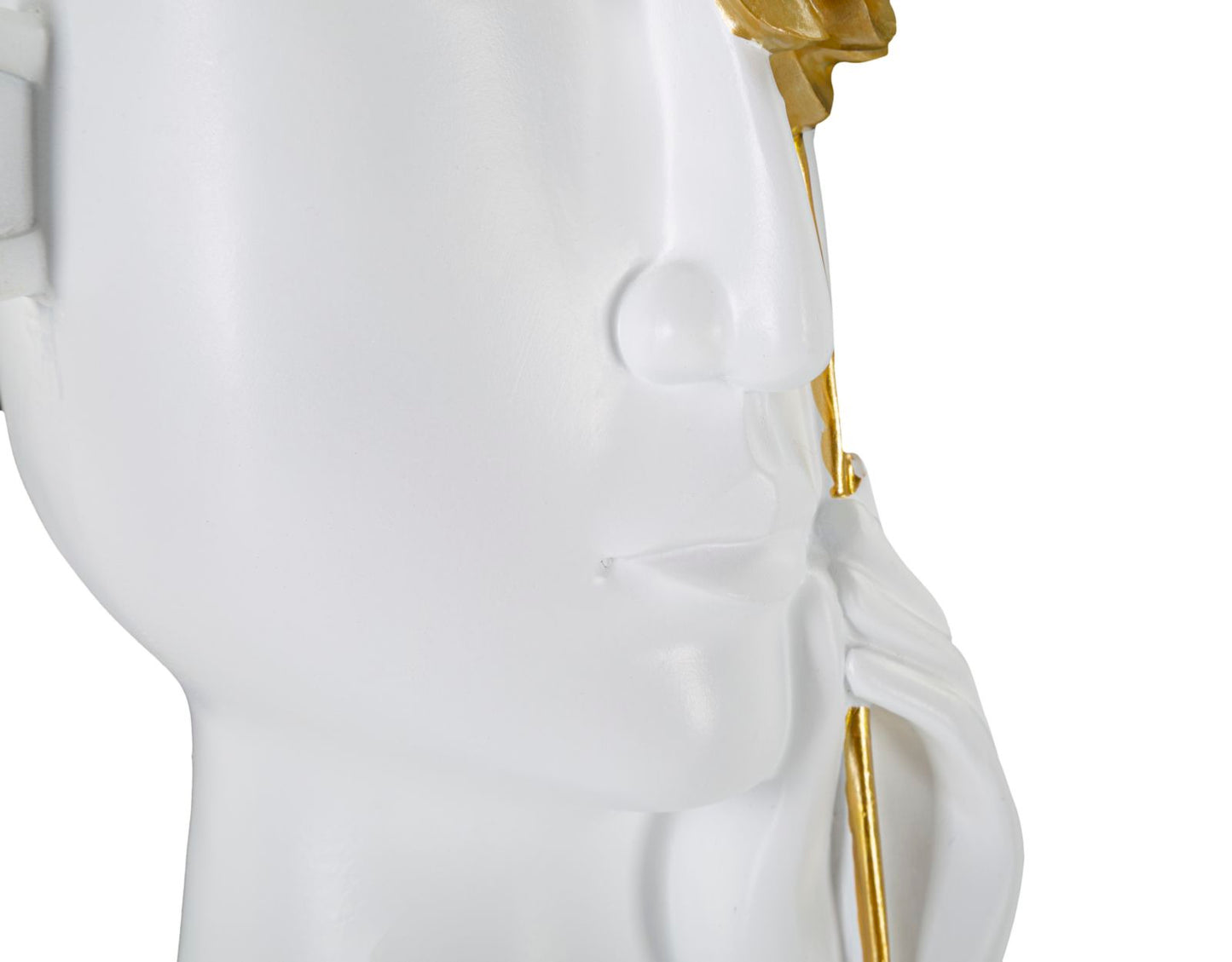 Vaas Vaso Face C/fiore 14×13×27 cm