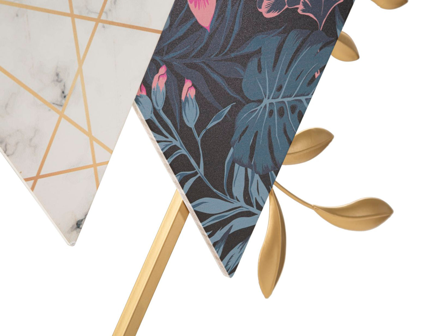 Wandklok Triangle 75×4,5×59 cm