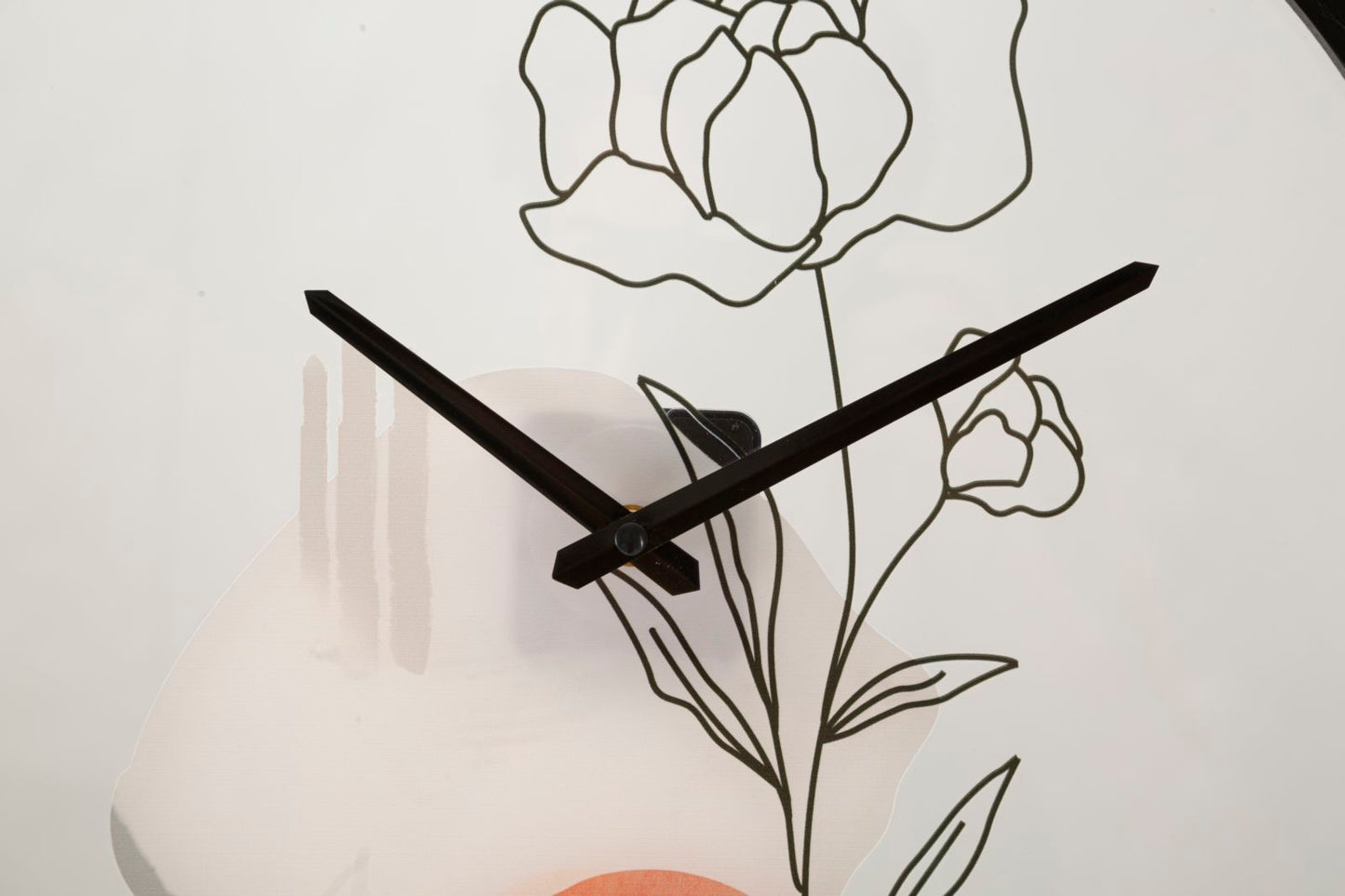 Wandklok Flower -a- Ø 40×3,5 cm