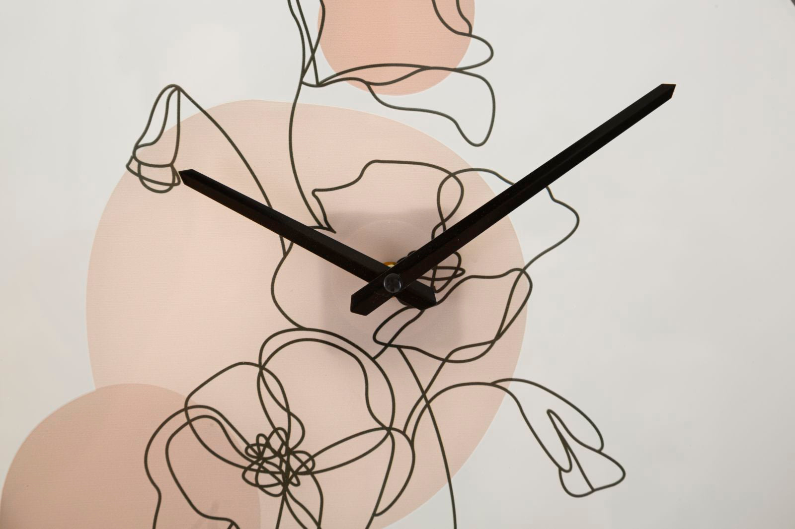 Wandklok Flower -b- Ø 40×3,5 cm