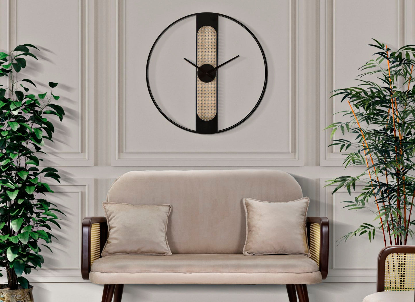 Wandklok Ribby Ø 60×5 cm