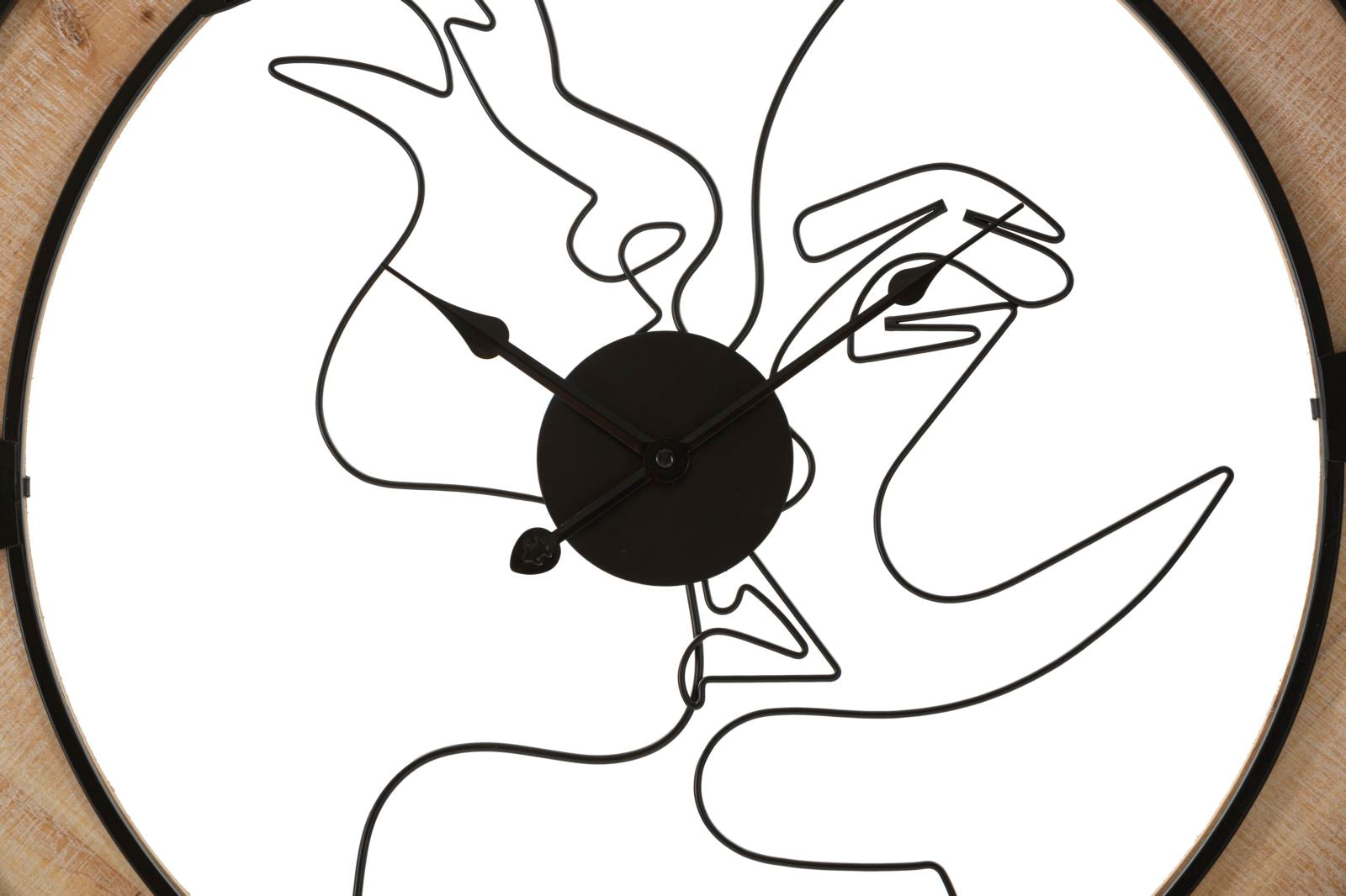 Wandklok Couple Ø 60×3 cm