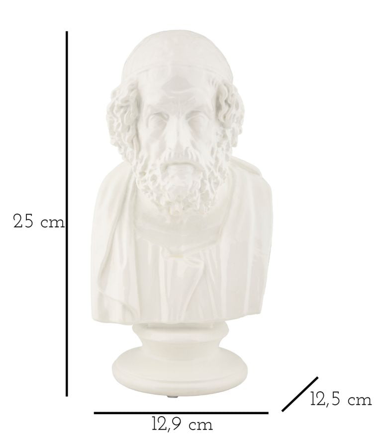Decoratie Sage Statue 12,9×12,5×25 cm