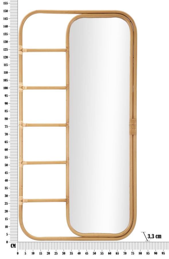 Spiegel Panama 77,5×3,3×151 cm