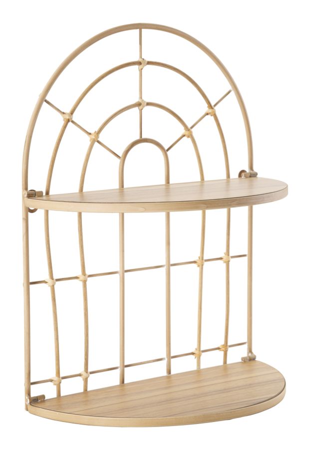 Wandplank Double Shelf Arch 34,5×18×45,5 cm