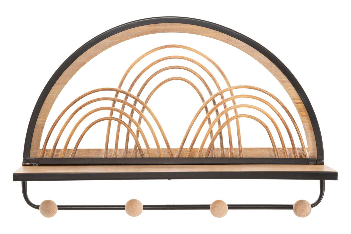 Wandplank met haken Oporto With Hangers 46×15,5×30 cm