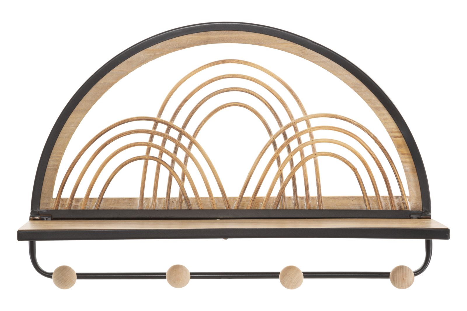 Wandplank met haken Oporto With Hangers 46×15,5×30 cm