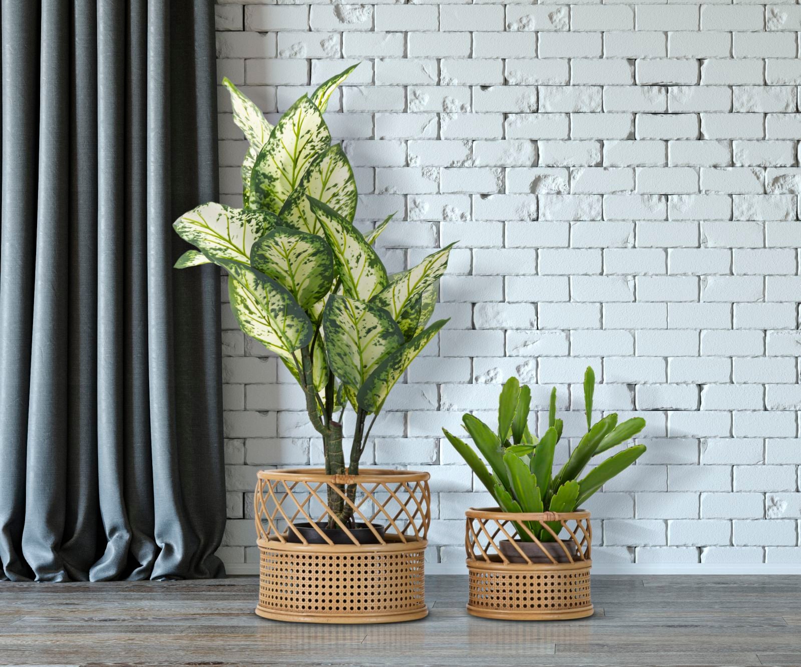 Vaashouder Panama Set 2 Pcs Ø 30×25 cm