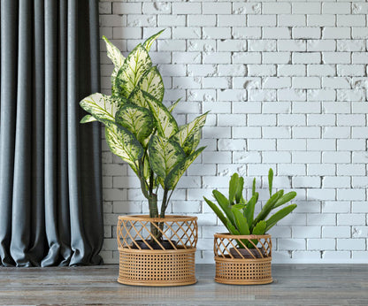 Vaashouder Panama Set 2 Pcs Ø 30×25 cm