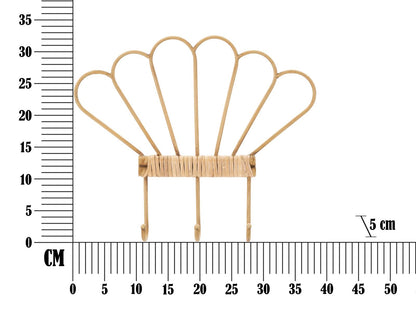 Wandkapstok Hanger Panama 3 Hooks 37,5×5×32,5 cm