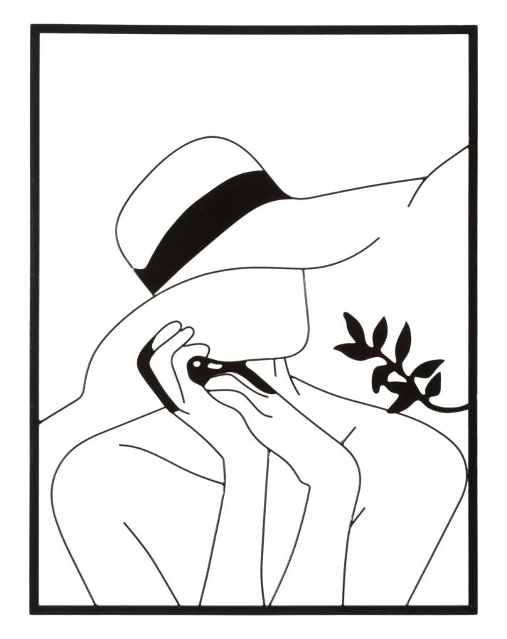 Wanddecoratie Elegant -b- 60×1×80 cm