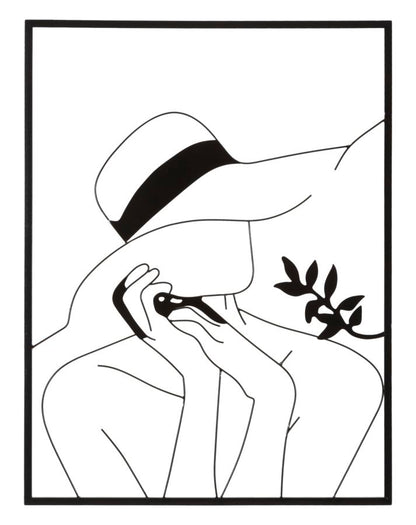 Wanddecoratie Elegant -b- 60×1×80 cm