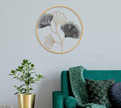 Wanddecoratie Flower Simple Ø 45,5×3,5 cm