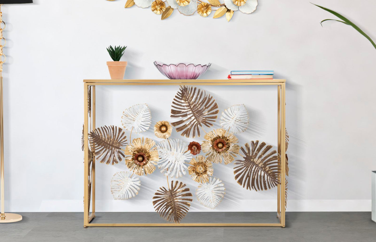 Consoletafel Glam Floris 113×40×80 cm