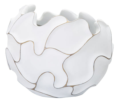 Vaas Gaspeau Polyresin Lines Ø 44×37 cm