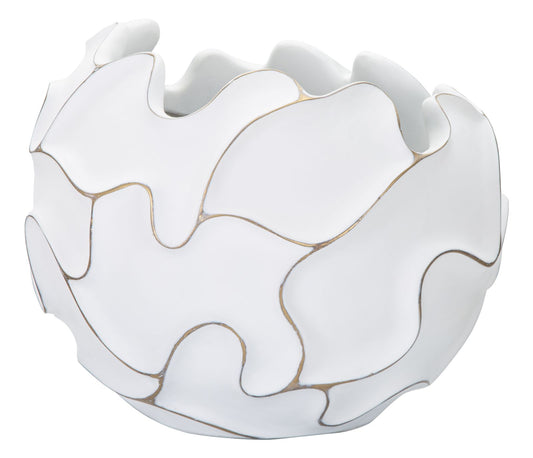 Vaas Gaspeau Polyresin Lines Ø 44×37 cm
