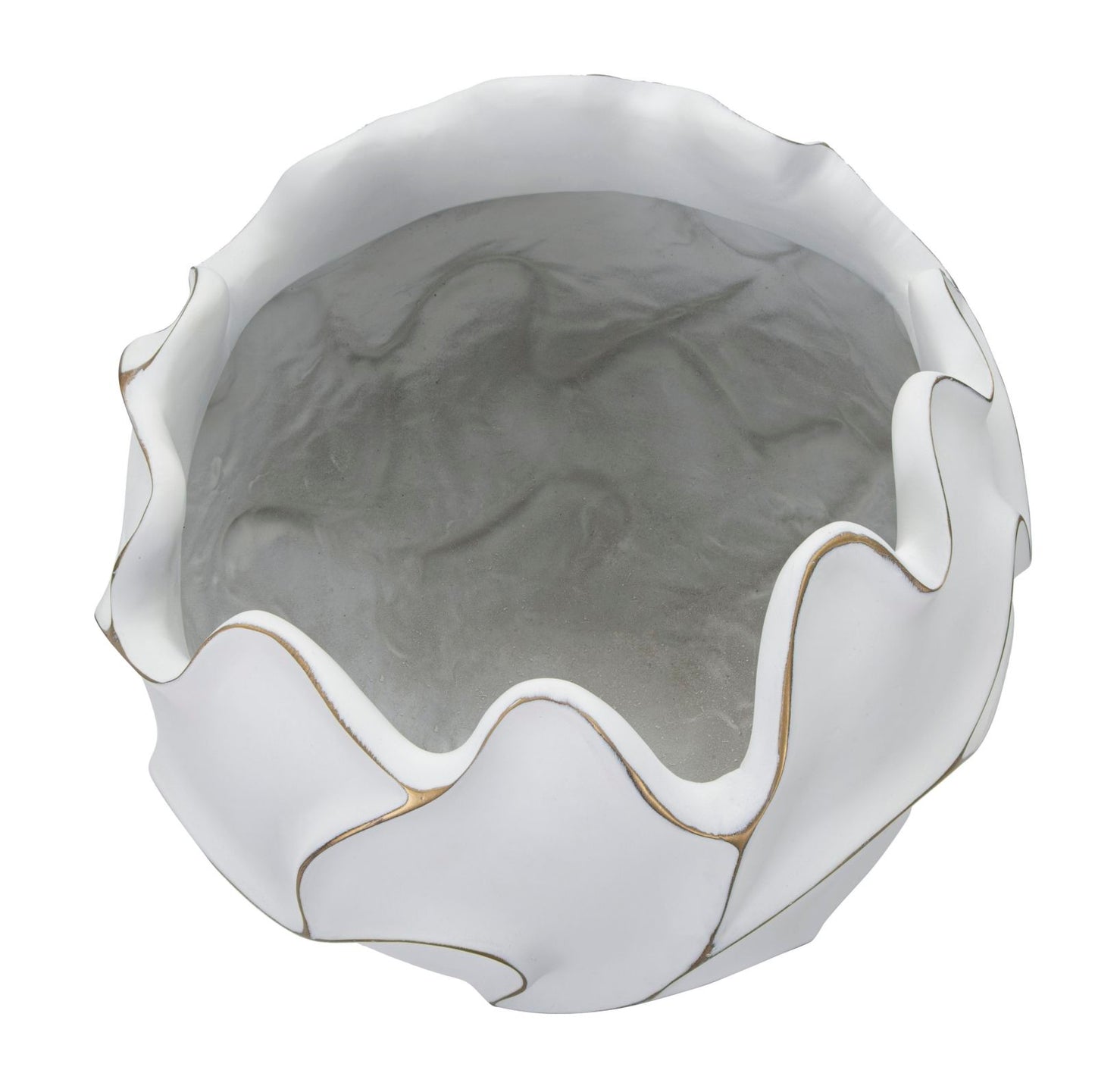 Vaas Gaspeau Polyresin Lines Ø 44×37 cm