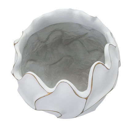 Vaas Gaspeau Polyresin Lines Ø 44×37 cm