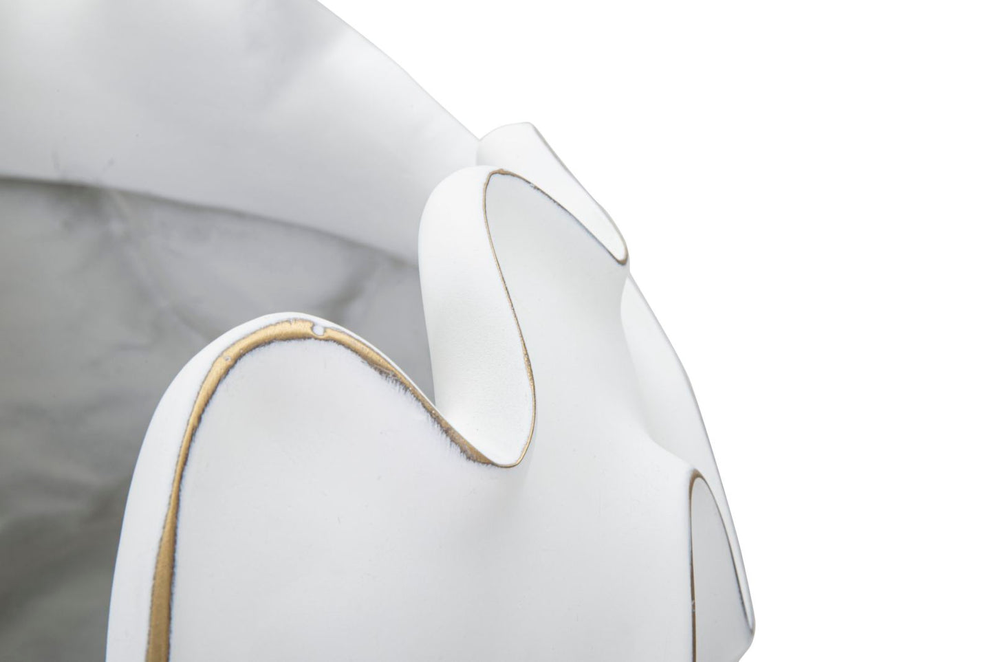 Vaas Gaspeau Polyresin Lines Ø 44×37 cm