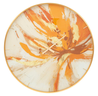 Wandklok Glass Toply Ø 80×5 cm