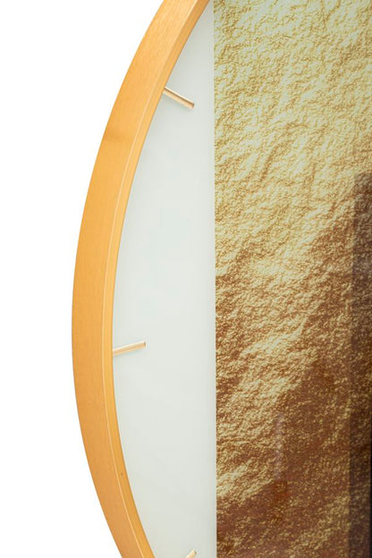 Wandklok Glass Motif Ø 80×5 cm
