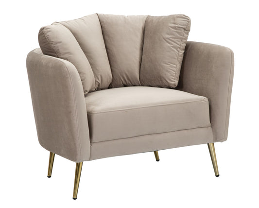 Fauteuil Kiev Grey 88×77×74 cm