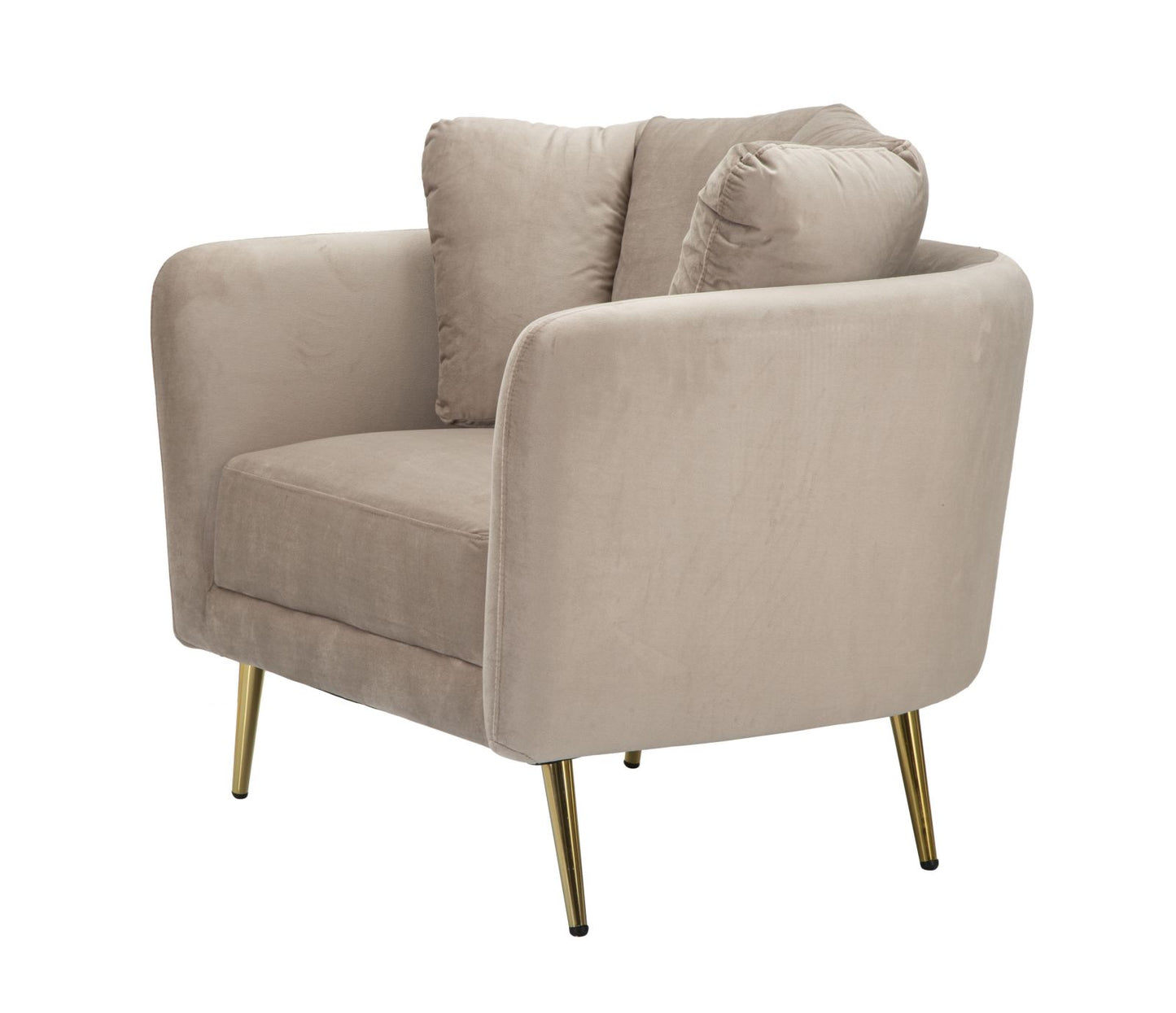 Fauteuil Kiev Grey 88×77×74 cm