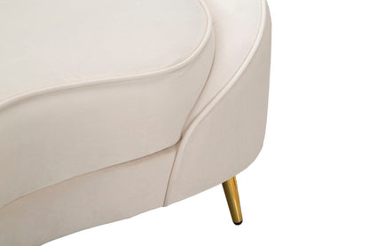 Bank 2 Seaters Oslo With Cushions Cream 148×84×68 cm