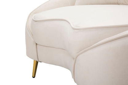 Bank 2 Seaters Oslo With Cushions Cream 148×84×68 cm