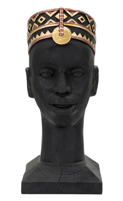 Decoratie Massai Man 25×25×56 cm