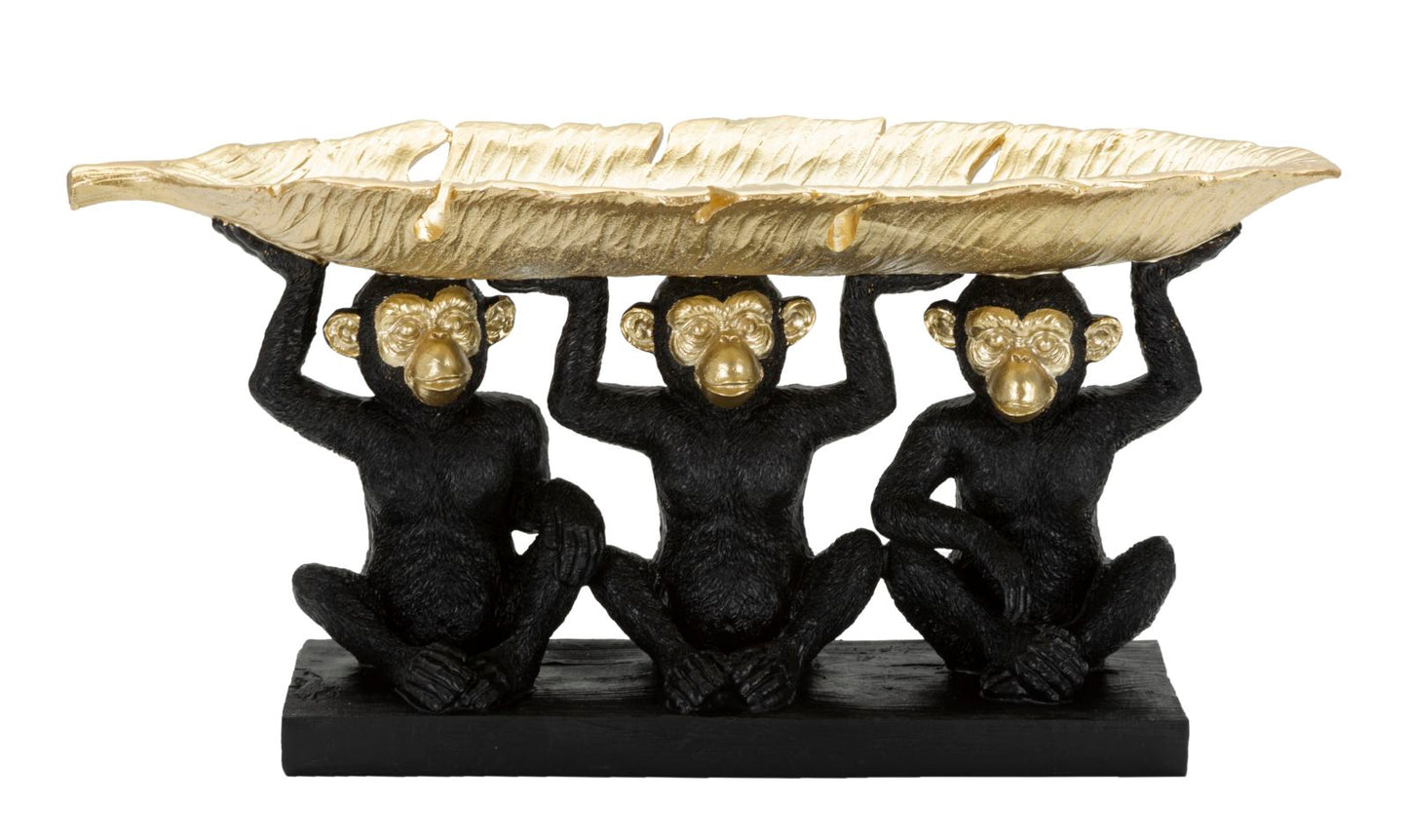 Decoratie Monkey Tris 43×15,7×20 cm
