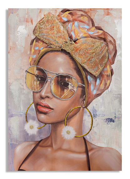 Schilderij Handmade Wall Paintingjennifer -b- 70×3×100 cm