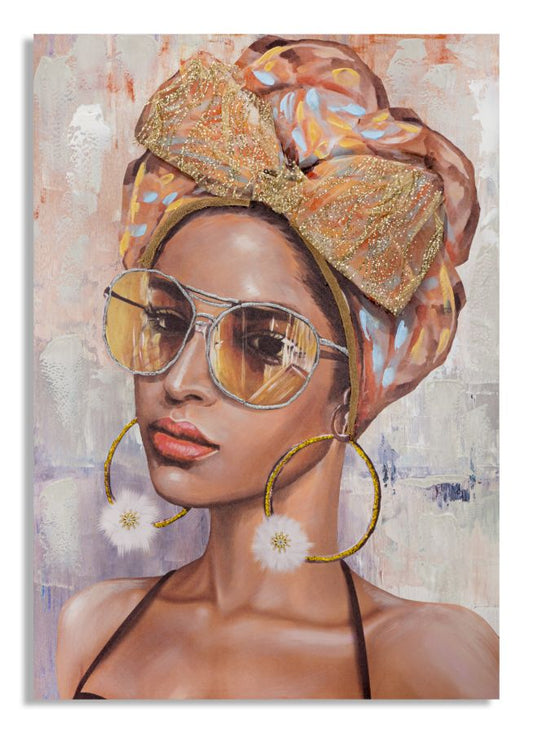 Schilderij Handmade Wall Paintingjennifer -b- 70×3×100 cm