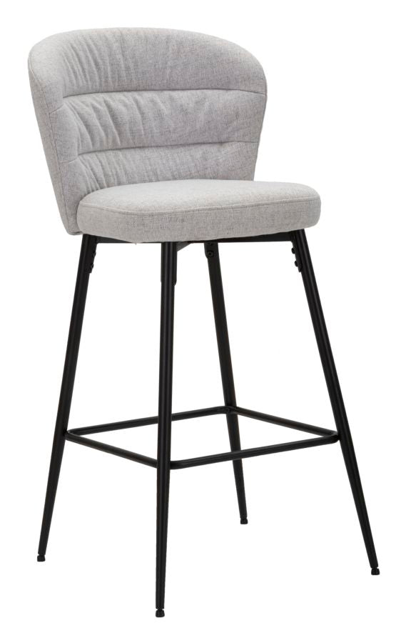 Barkruk Losanna Grey Set 2 Pz 52×59×108 cm
