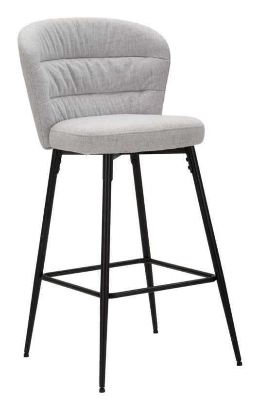 Barkruk Losanna Grey Set 2 Pz 52×59×108 cm