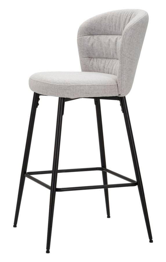 Barkruk Losanna Grey Set 2 Pz 52×59×108 cm