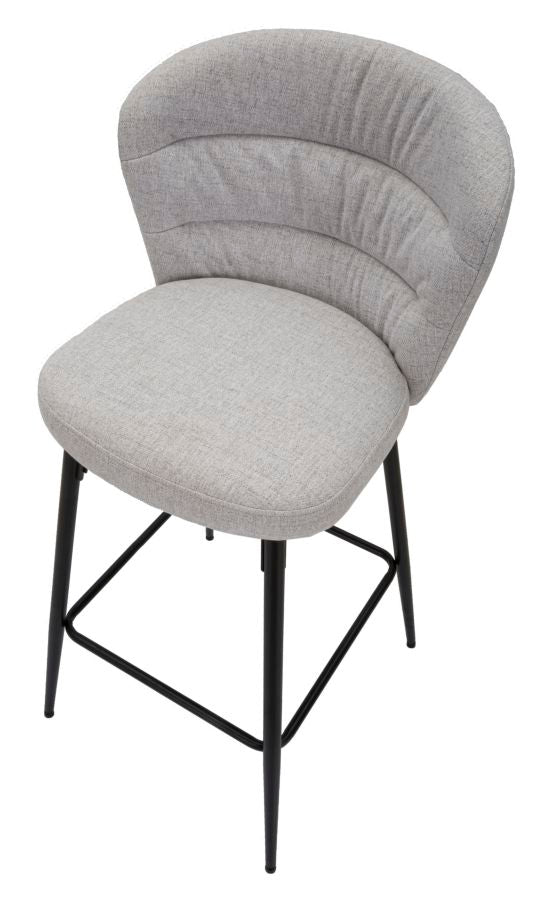 Barkruk Losanna Grey Set 2 Pz 52×59×108 cm