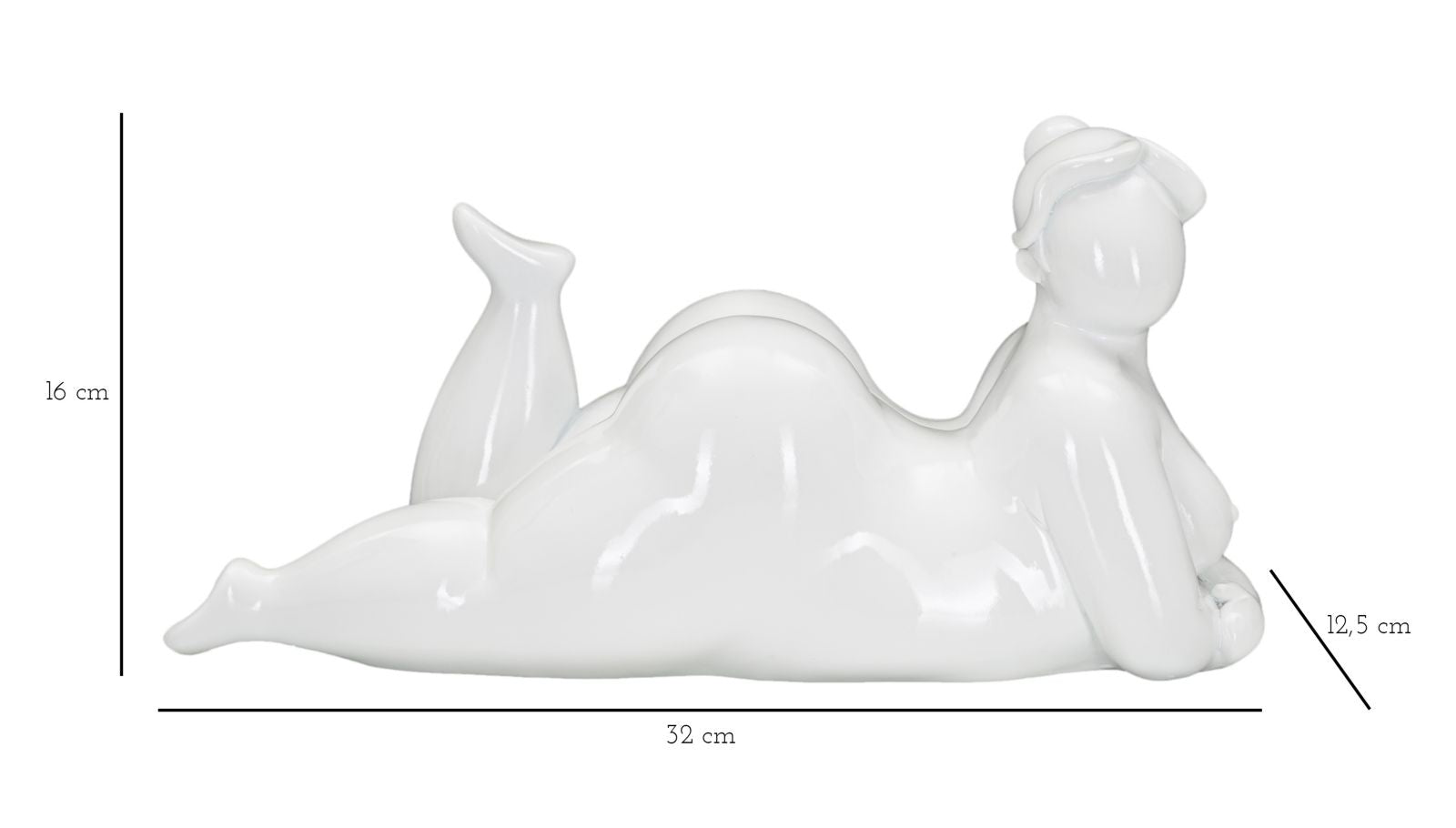 Decoratie Woman Yoga Relax 32×12,5×16 cm