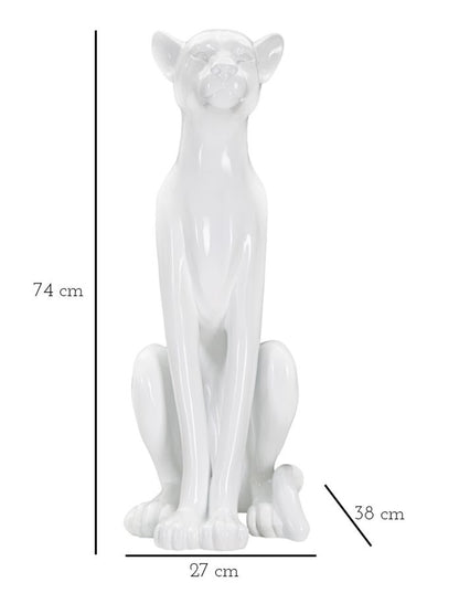 Decoratie Sit Leopard 27×38×74 cm