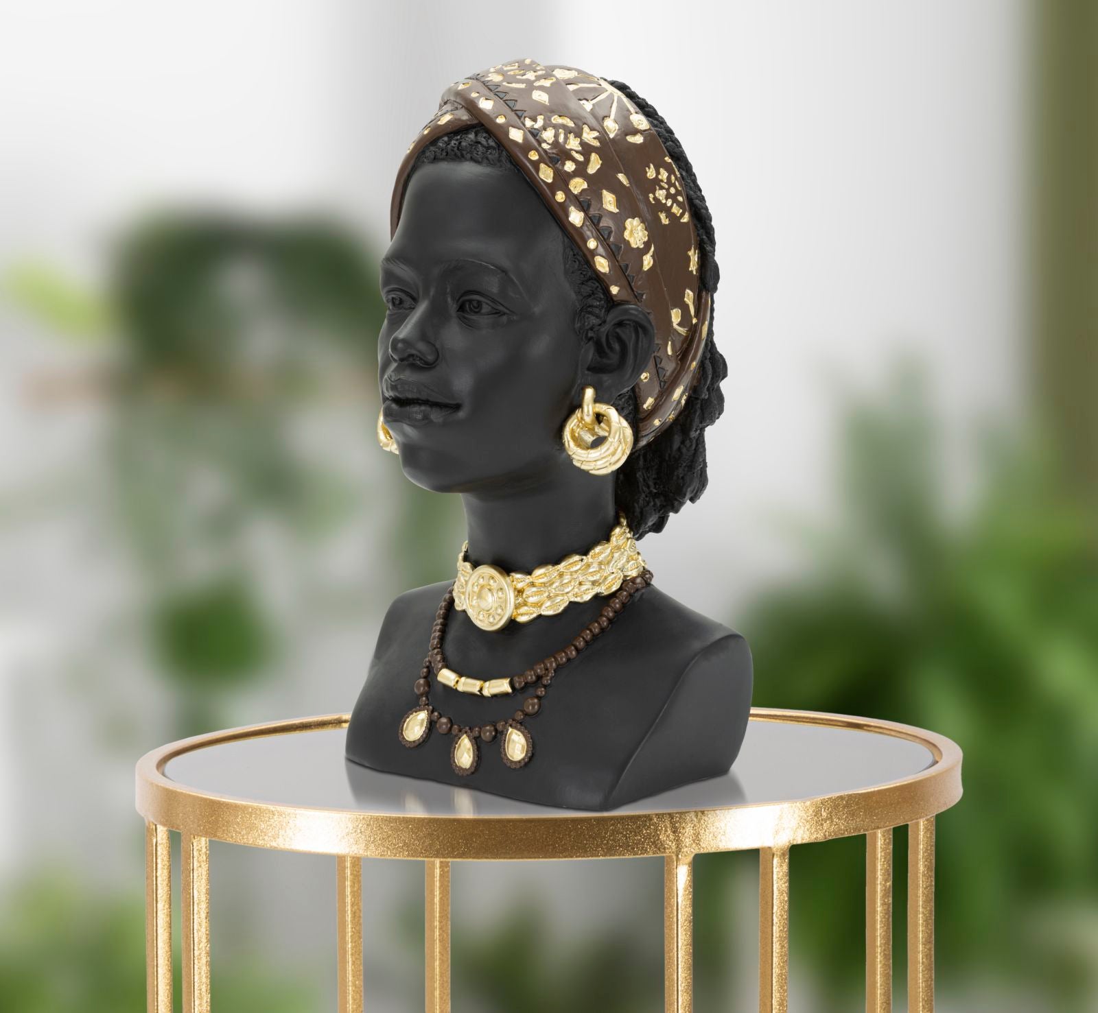 Decoratie Massai Woman 19×18,5×30 cm