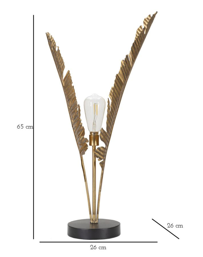 Tafellamp Palm Ø 26×65 cm