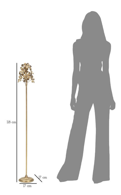 Kandelaar Flowy Ø 17×118 cm