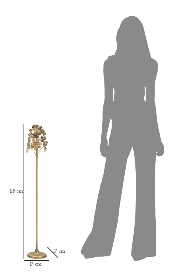Kandelaar Flowy Ø 17×93 cm