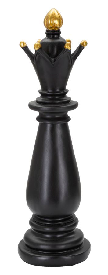 Decoratie Black & Gold Bishop Ø 12,5×38,5 cm