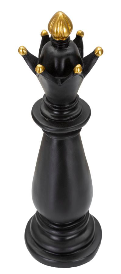 Decoratie Black & Gold Bishop Ø 12,5×38,5 cm