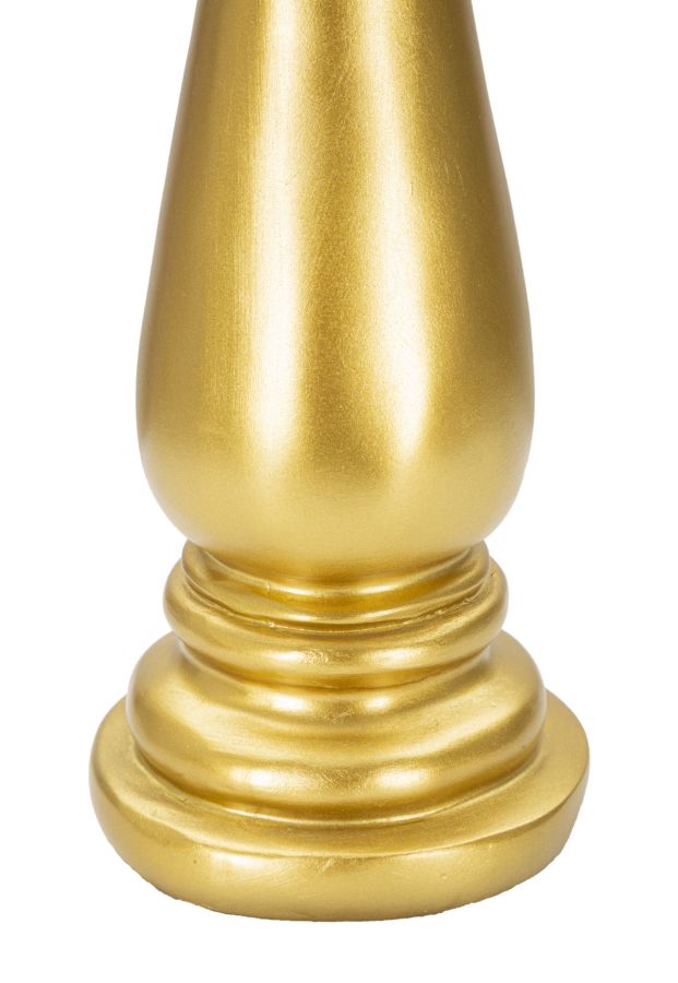 Decoratie Gold & Black Bishop Ø 12,5×38,5 cm